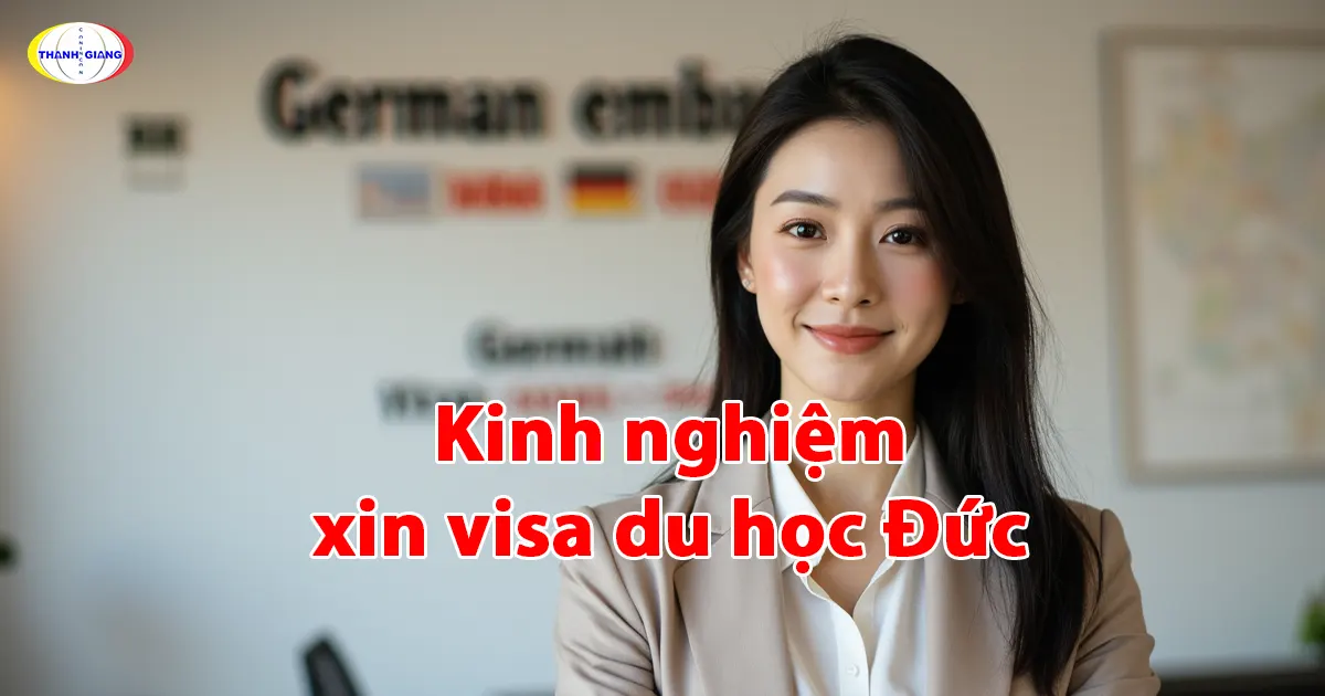 Kinh nghiệm xin visa du học Đức