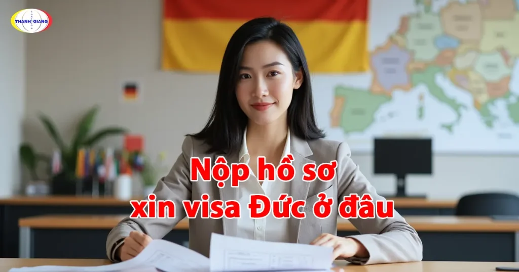 Nộp hồ sơ xin visa Đức ở đâu